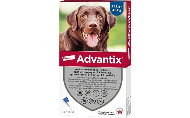 Advantix -on For Dogs Over 25 Kg 4 Ml