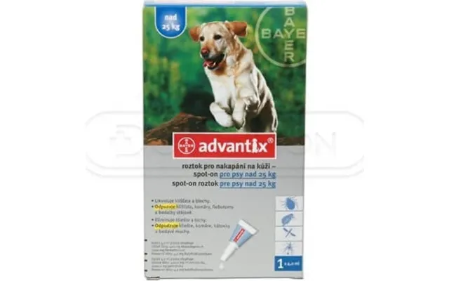 Advantix -on Pes 4×4 Ml - Antiparasitic Repellent Preparation