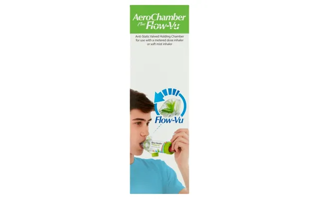 Aerochamber Plus Flow-vu - Inhalation Chamber With Mouth For Children From 5 Years