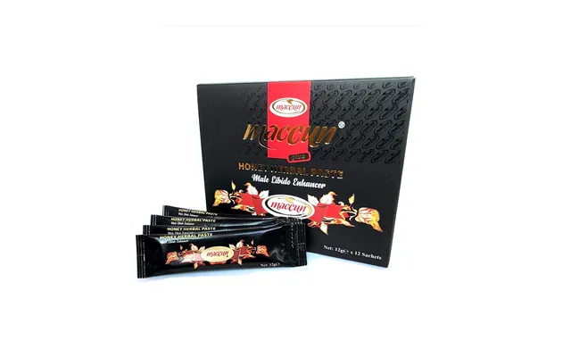 Afrodisiac Herbal Potency Honey Paste - 12 Sachets X 12 G product image