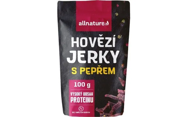 Allnature Beef Pepper Jerky 100 G
