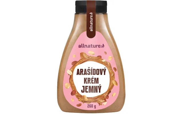 Allnature Fine Peanut Cream 260 G