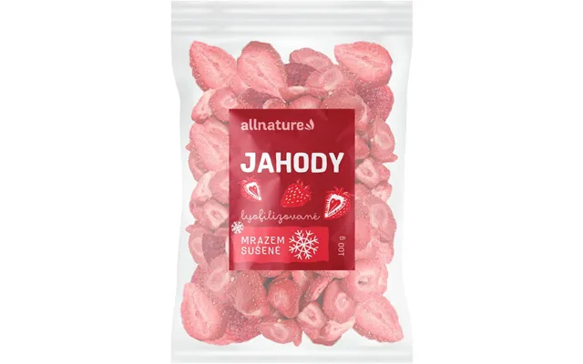 Allnature Freeze-dried Strawberries 100 G