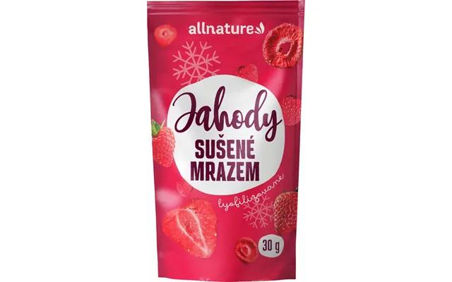 Allnature Freeze-dried Strawberries 30 G