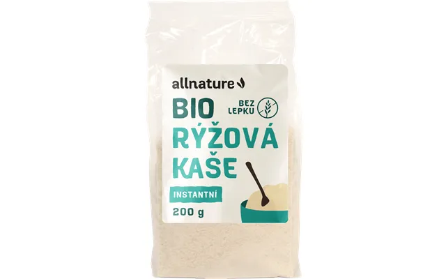 Allnature Gluten-free Organic Instant Rice Porridge 200 G
