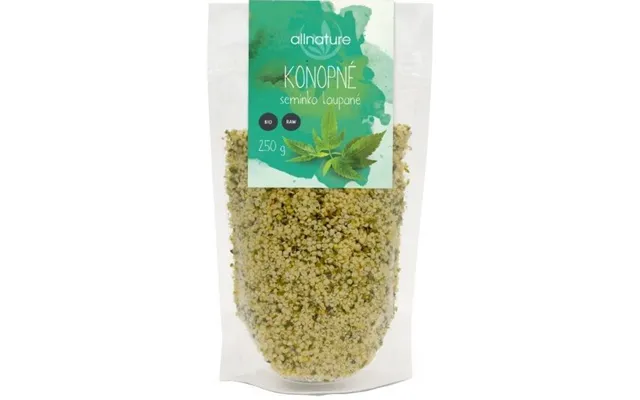 Allnature Organic Hemp Seeds Organic Raw 250 G