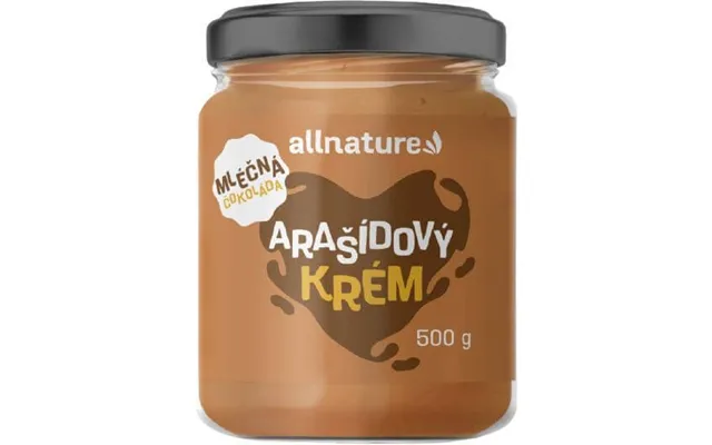 Allnature Peanut Cream With Milk Chocolate 500 G