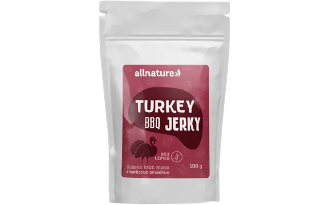 Allnature Turkey Bbq Jerky 100 G
