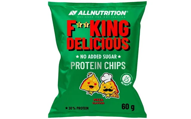Allnutrition Fitking Delicious Protein Chips Pizza - Pizza Flavored Chips