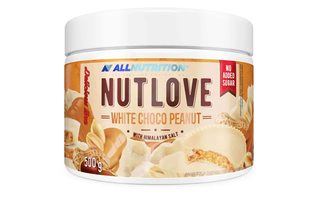 Allnutrition Nutlove White Choco Peanut - Milk And Nut Cream With Himalayan Salt