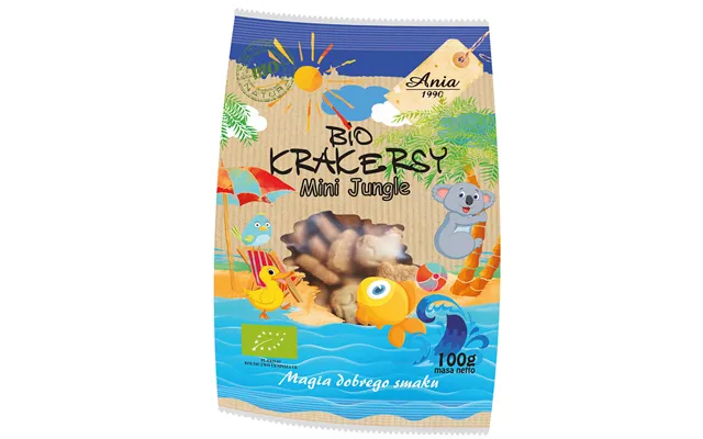 Ania Mini Jungle Bio Crackers - 100 G