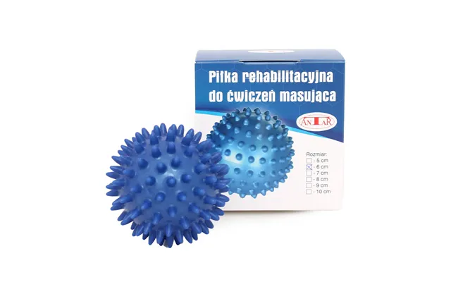 Antar Blue Recovery Massage Ball - 6 Cm