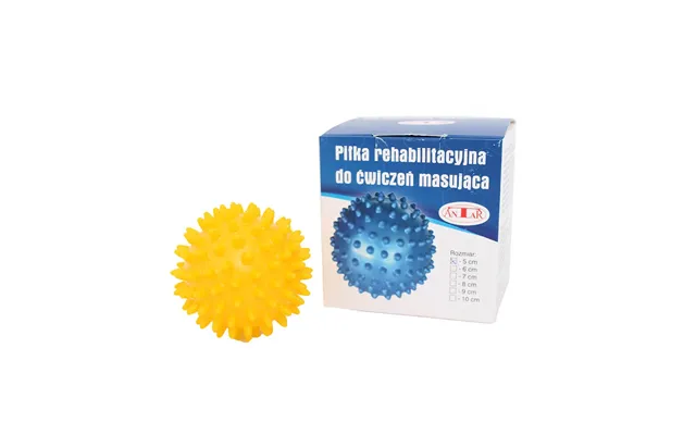Antar Yellow Recovery Massage Ball - 5 Cm