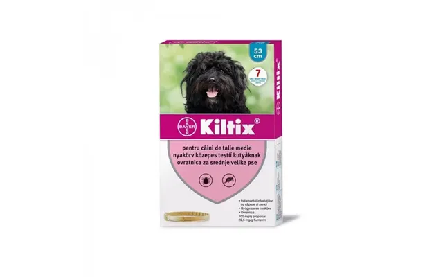 Antiparasitic Collar Suitable For Medium-sized Dogs Kiltix M - 1 Piece