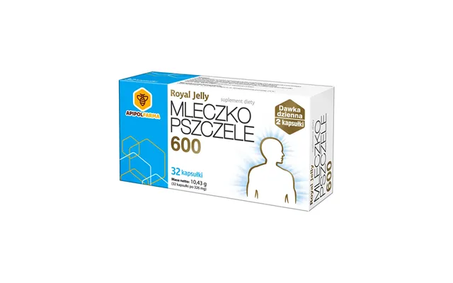 Apipol Farma Royal Jelly Royal Jelly 600 - 32 Capsules