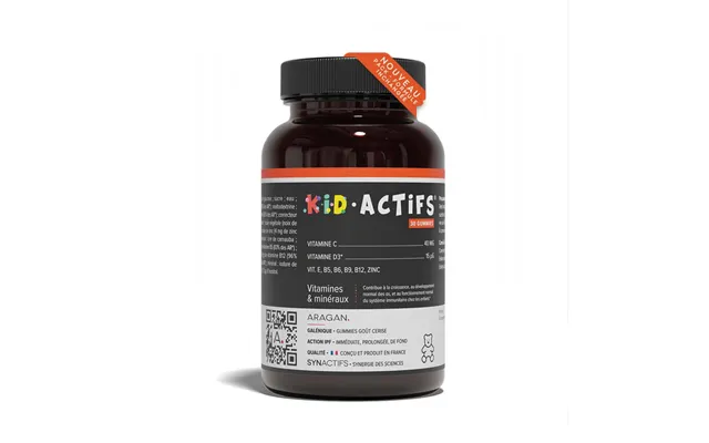 Aragan Synactifs Bambiniactifs Vitamins And Minerals 30 Gummies
