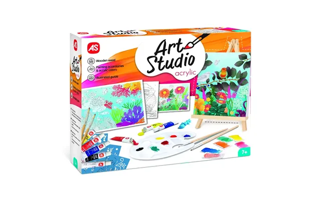 Art Studio Acrylic Painting Workshop - 7 Years
