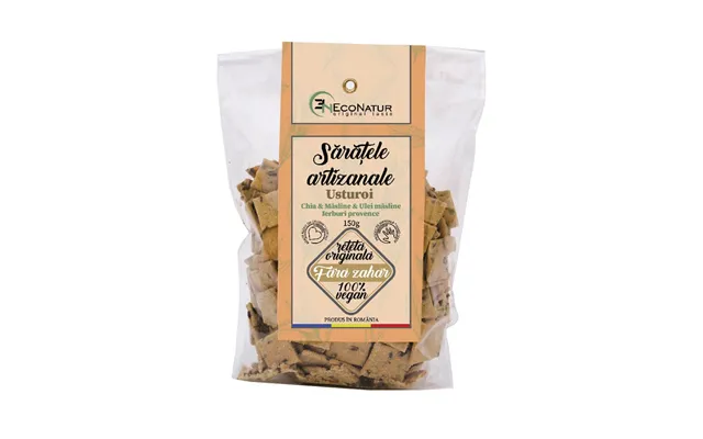 Artisan Vegan Savory With Garlic And Chia - 150g