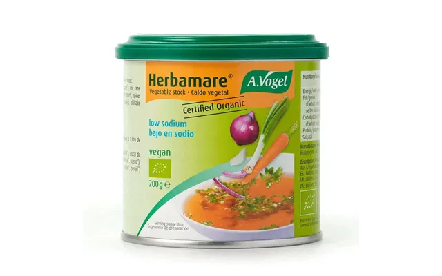 A.vogel Herbamare Low Sodium Vegetable Broth 200 G Jar