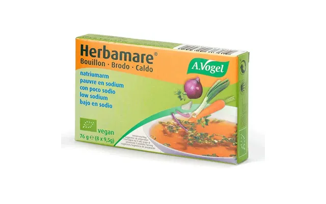 A.vogel Herbamare Vegetable Broth 8 Cubes X 11 Grams
