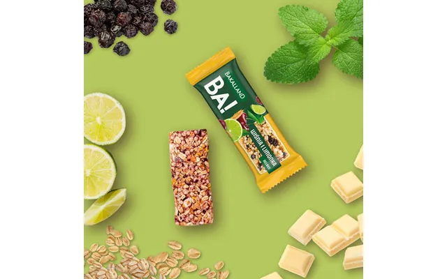 Bakalland Ba Cereal Bars - Cherries And Lime