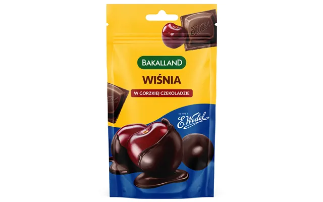 Bakalland Cherries In Dark Chocolate - 74 G