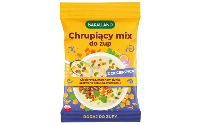Bakalland Crunchy Soup Mix With Chickpeas - 75 G Short Date