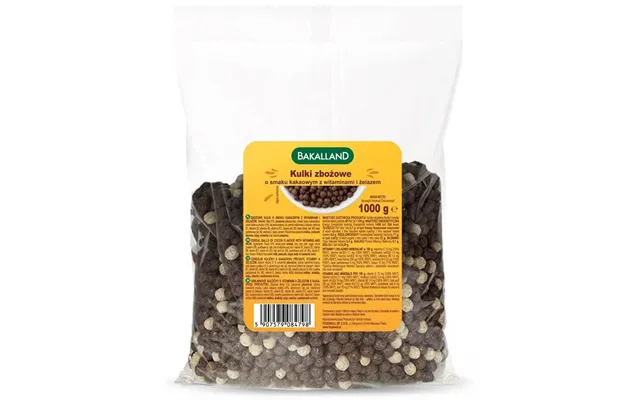 Bakalland Duo Balls Chocolate And Vanilla Flavor 1 Kg
