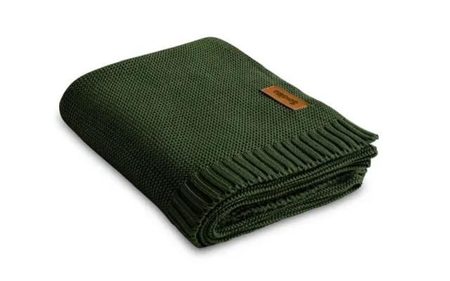 Bamboo And Cotton Blanket Green 100x80