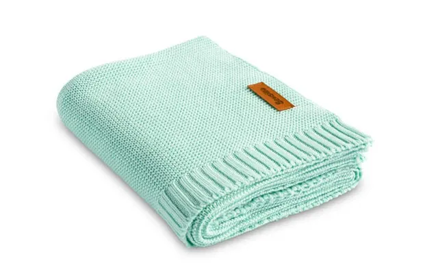 Bamboo And Cotton Mint Blanket 100x80