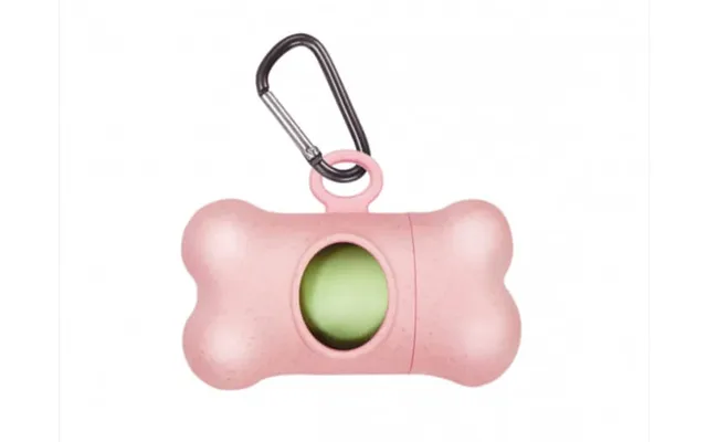 Bamboo Record Toilet Bag Dispenser - Pink product image