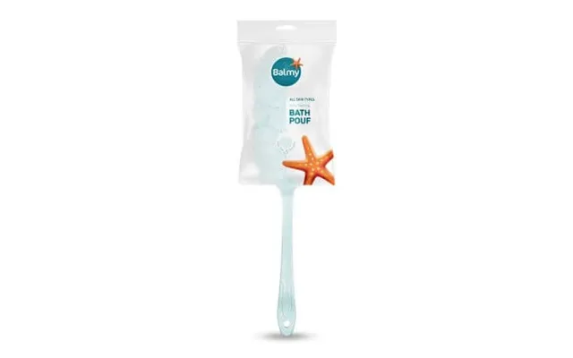 Bath Brush With Green Handle - 1 Piece