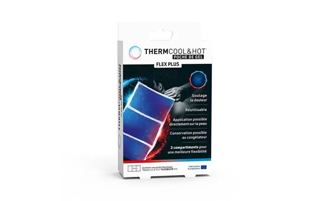 Bausch&lomb Thermcool & Hot Gel Flex Plus Hot Cold Tablet 1 Piece With 3 Compartments 11x24cm