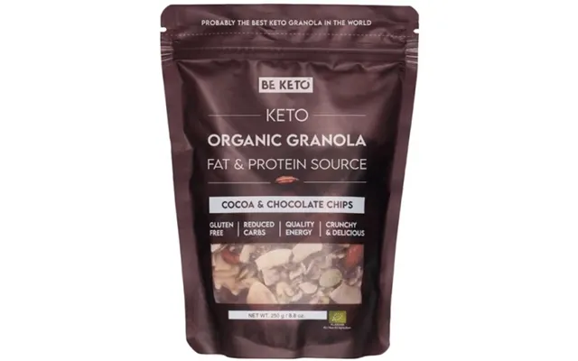 Beketo Bio Keto Granola Cocoa And Chocolate 250 G