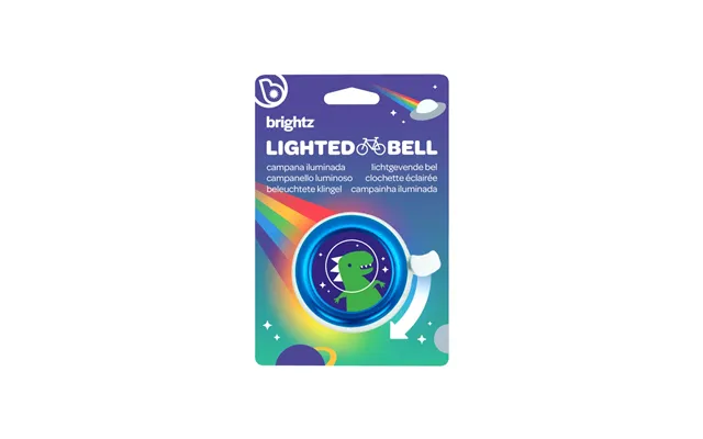 Bicycle Bell With Multicolored Led Lights - Blue product image