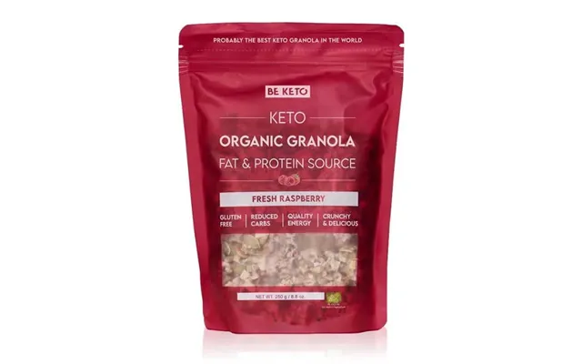 Bio Keto Granola - Fresh Raspberry 250g Beketo