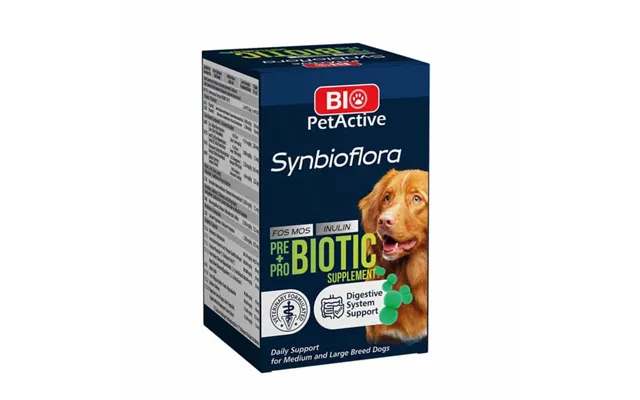Bio Petactive Synbioflora For Medium And Large Dogs 60 Tablets