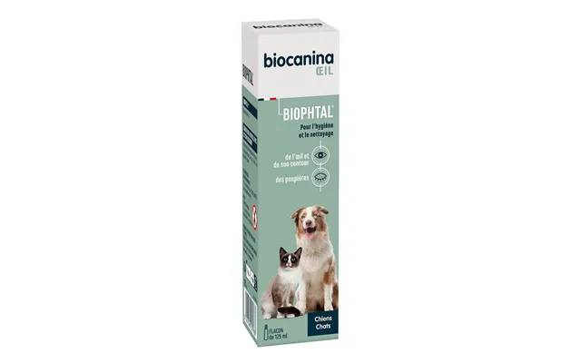 Biocanine Biophthalic Hygiene And Eye Cleaning For Dogs And Cats 125 Ml