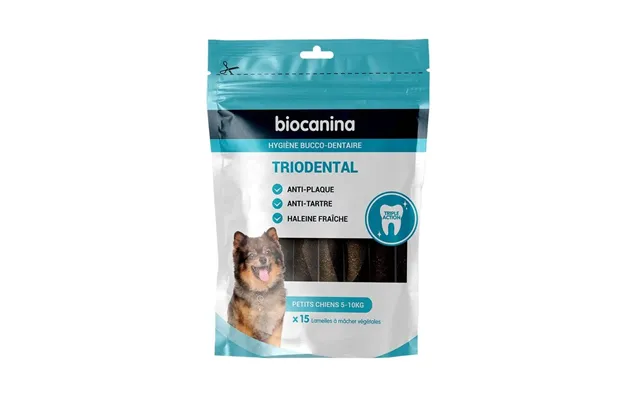 Biocanine Chewable Strips X15 Triodental Small Dogs 5-10 Kg 10 Kg