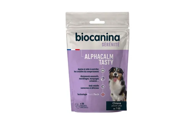 Biocanine Serenity Alphacalm Tasty Dog X30 Food Bites