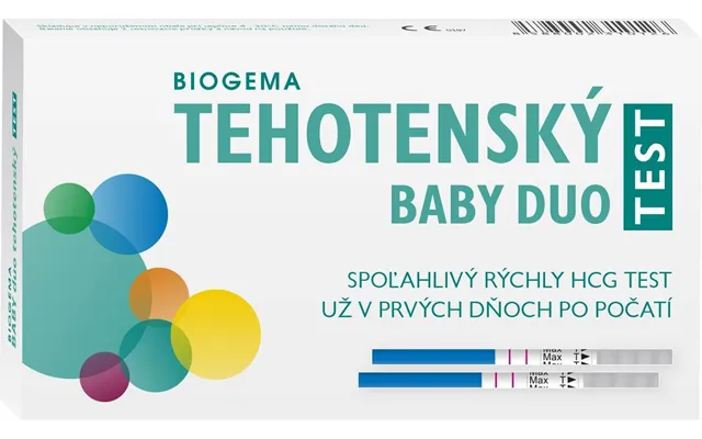 Biogema Baby Test Duo Pregnancy Test 2 Pcs product image