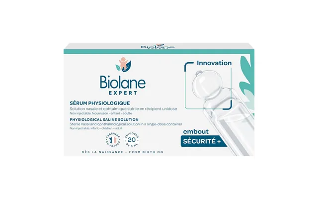 Biolane Expert Physiological Serum For Children 20x5ml 20 Unidoses De 5ml