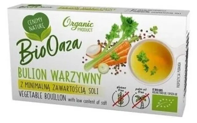 Biooaza Vegetable Bouillon With Minimal Salt 60g