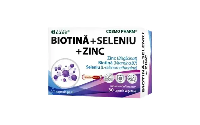 Biotin Selenium Zinc - 30 Vegetarian Capsules product image