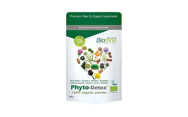 Biotona Phyto-detox Organic Powder - 200 G