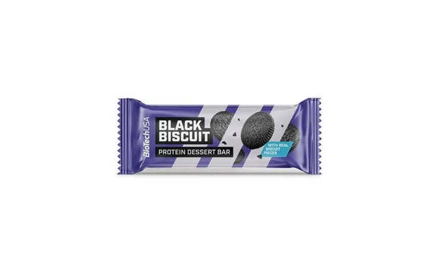 Black Biscuit Protein Bar - 50 Gr