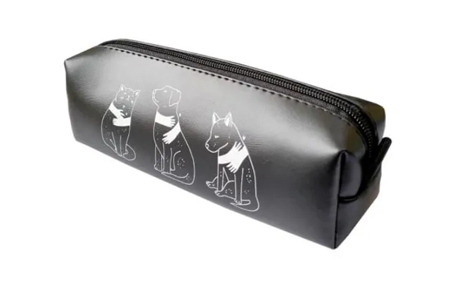 Black Dogs Pencil Case