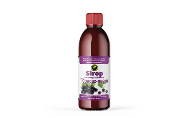 Blackcurrant Syrup With Sugar - 500 Ml