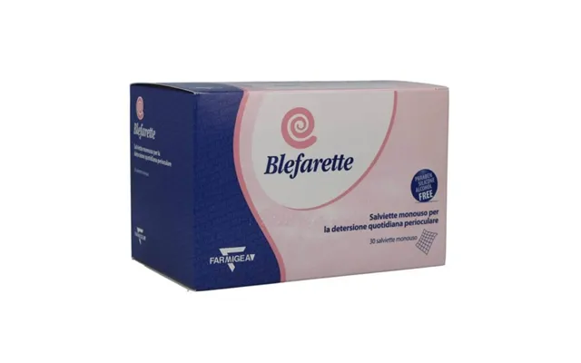 Blefarette Disposable Sterile Eye Wipes - 30 Pieces