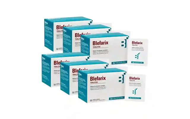 Blefarix Wipes 50 Sachets - Pack Of 6